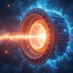 Ilustración de un reactor de fusión nuclear