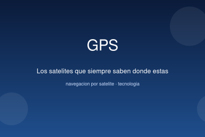 Ilustración del sistema GPS con satélites sobre la Tierra