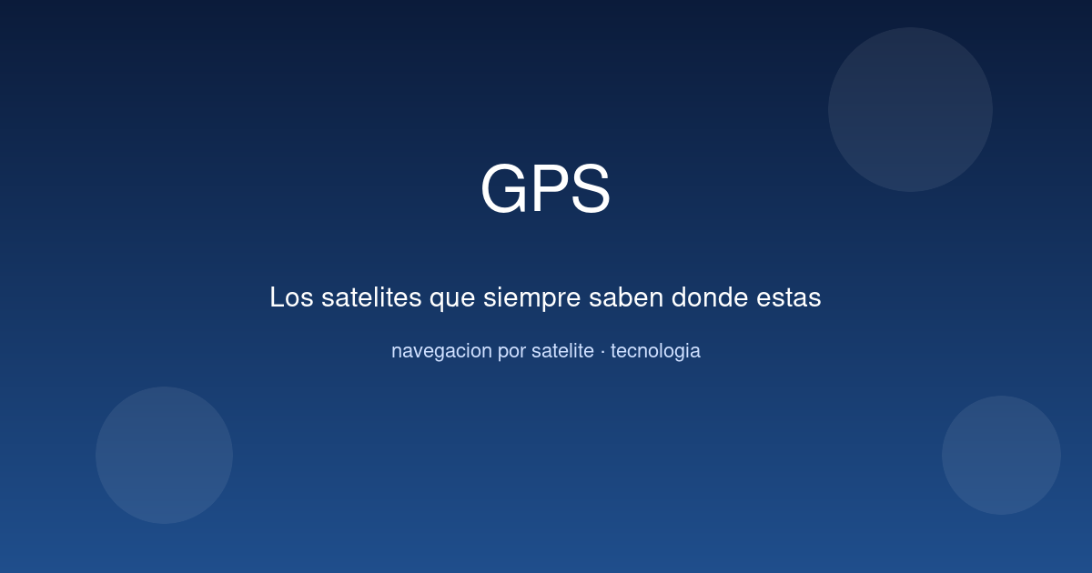 Ilustración del sistema GPS con satélites sobre la Tierra