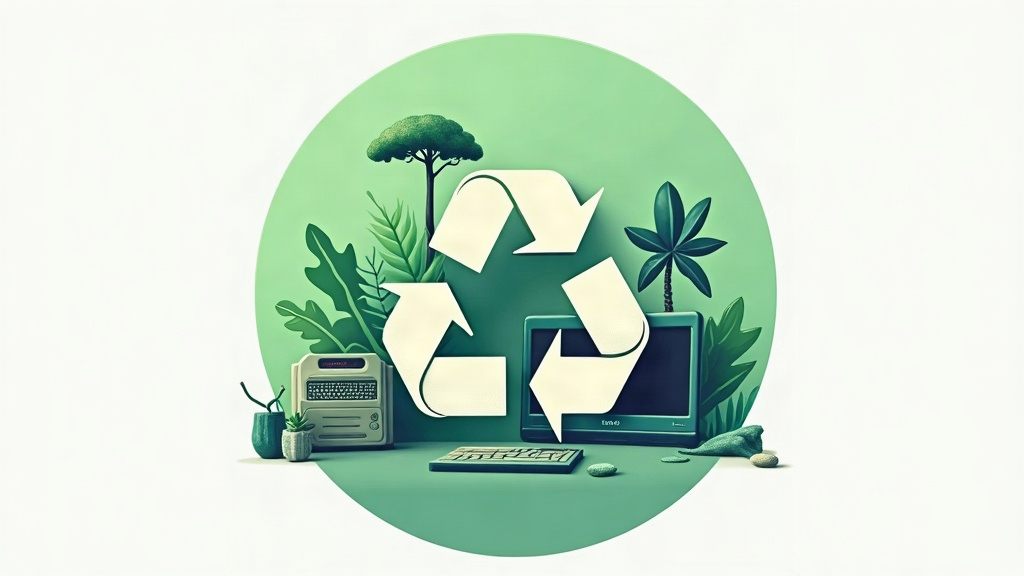 Reciclaje de residuos electrónicos