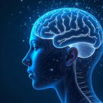 Ilustración de interfaz cerebro-ordenador