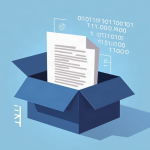 Ilustracion de compresion de datos