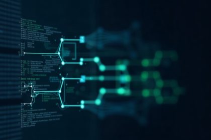 Ilustración de un árbol B, estructura de índice de base de datos