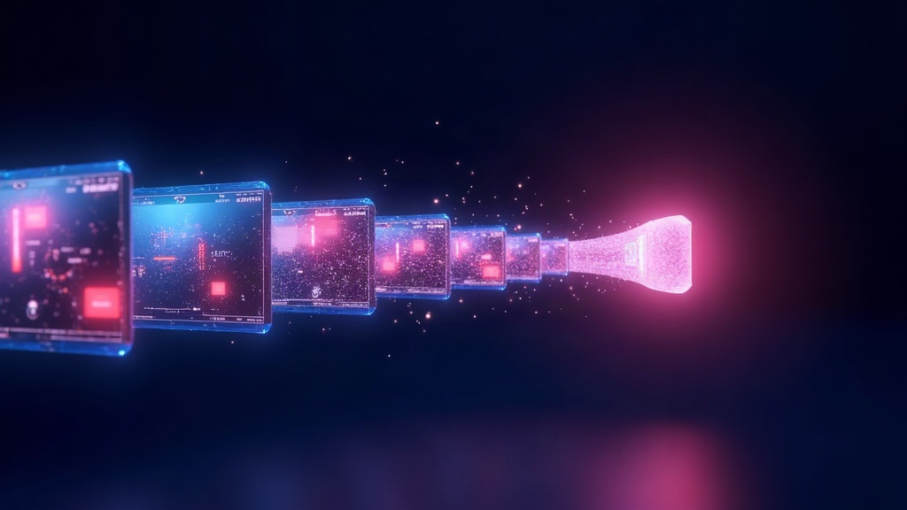 Ilustración de compresión de vídeo 4K