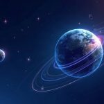 Constelación de satélites GPS orbitando la Tierra