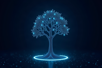 Índice B-tree (árbol B) de base de datos
