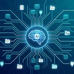 Ilustración del Model Context Protocol conectando IA con herramientas y datos